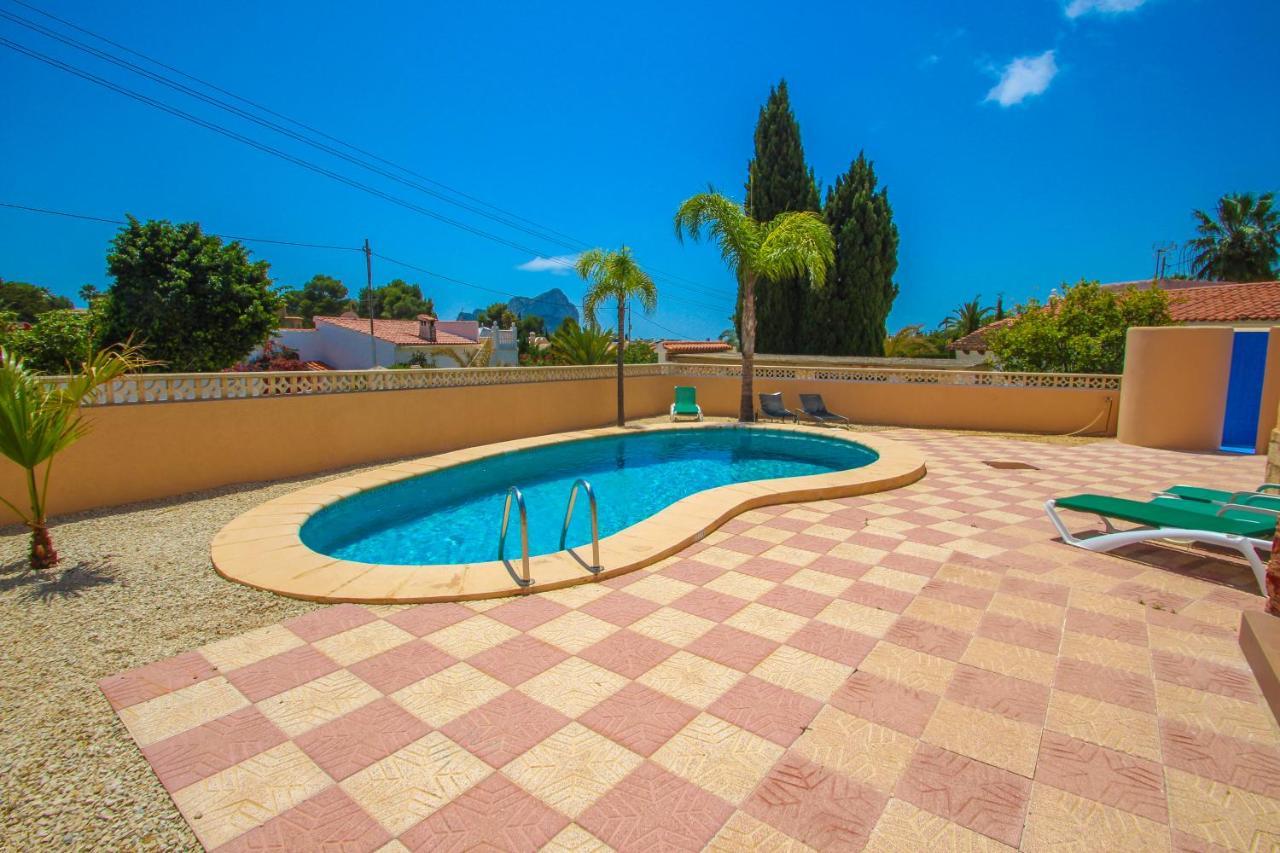 Cometa-86 - Villa With Private Pool Close To The Beach In Calpe Empedrola Exterior photo