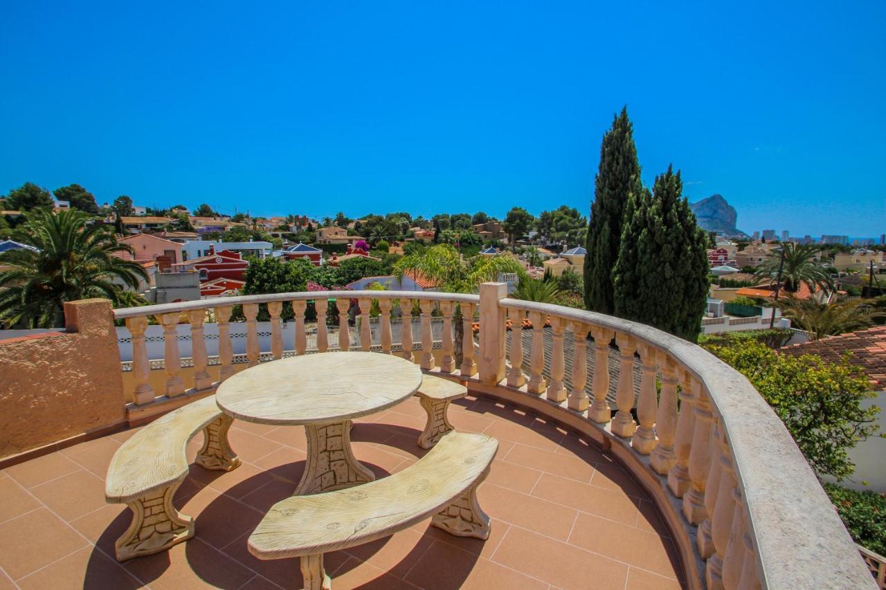 Cometa-86 - Villa With Private Pool Close To The Beach In Calpe Empedrola Exterior photo